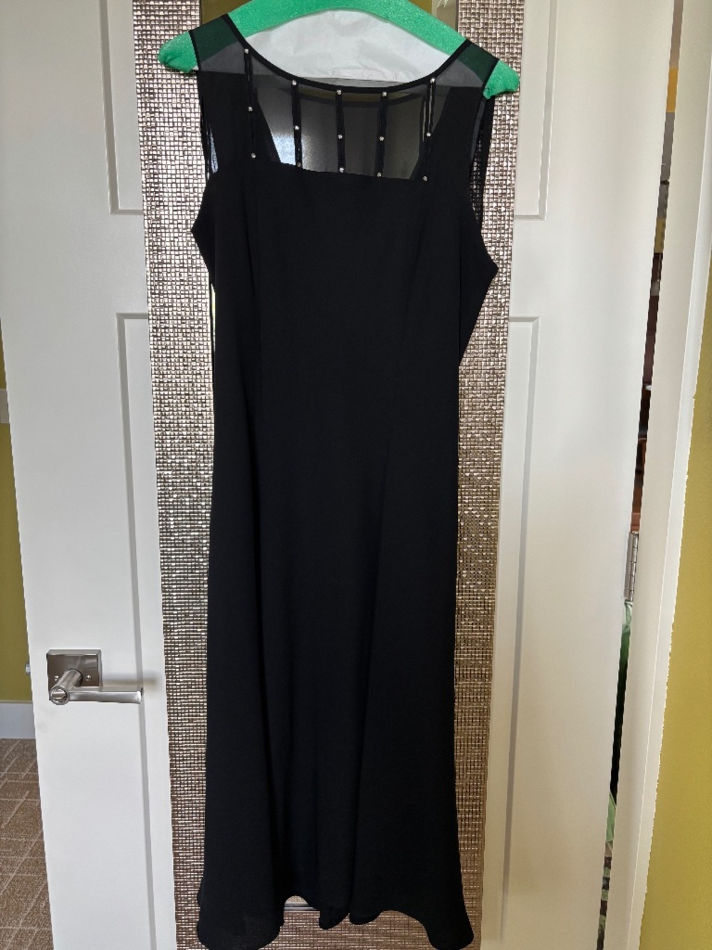 Black “Jones Wear” cocktail dress